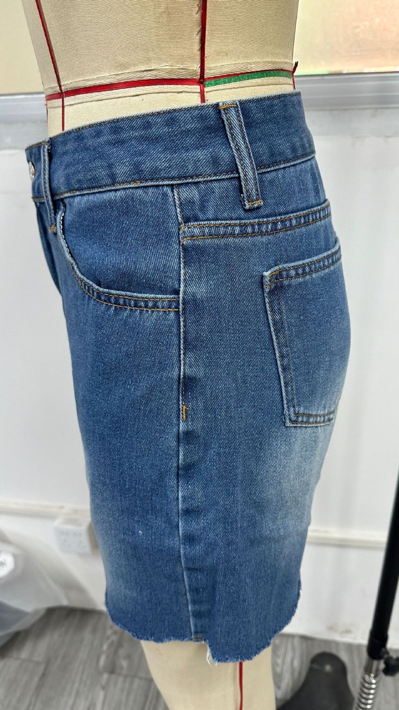 Women's High Waist Denim Shorts - Trendy Casual Stretch Jean Shorts With Comfortable Fit Denim Hot Pants For Women_voghion.com