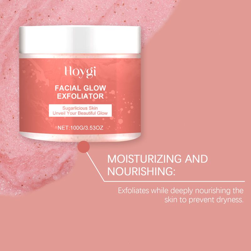 Hoygi Facial Cleansing Scrub rinfrescante per la cura della pelle delicata e delicata_voghion.com