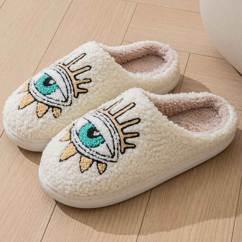 Cixi Pantofole da interno in cotone per donna, con motivo a cartoni animati, coppia di corgi, calde e antiscivolo, per uomo_voghion.com
