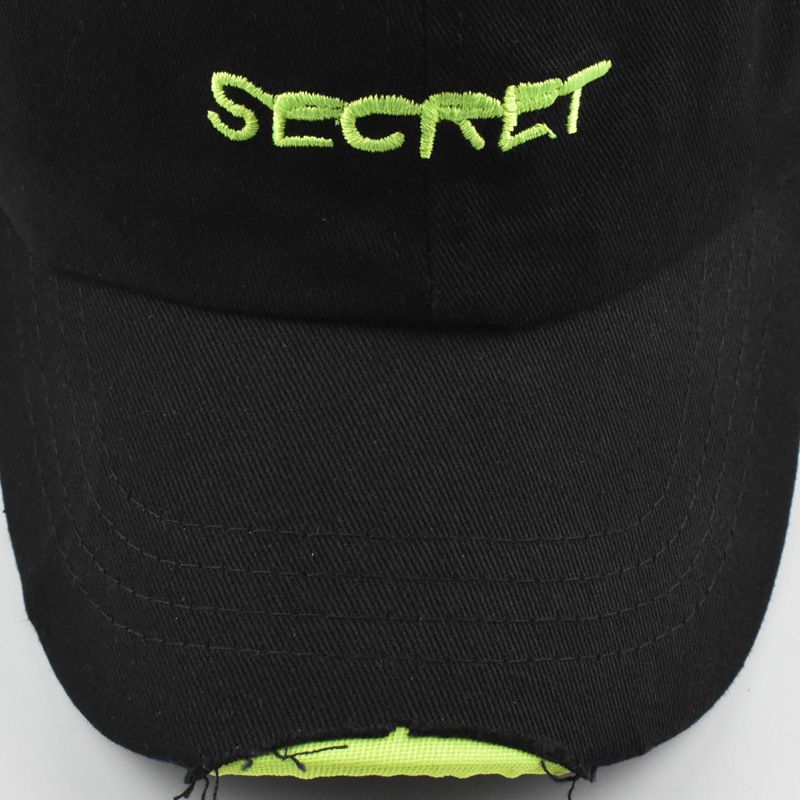 Neue Baseballkappe mit dreidimensionaler Stickerei und Loch für Herren und Damen_voghion.com