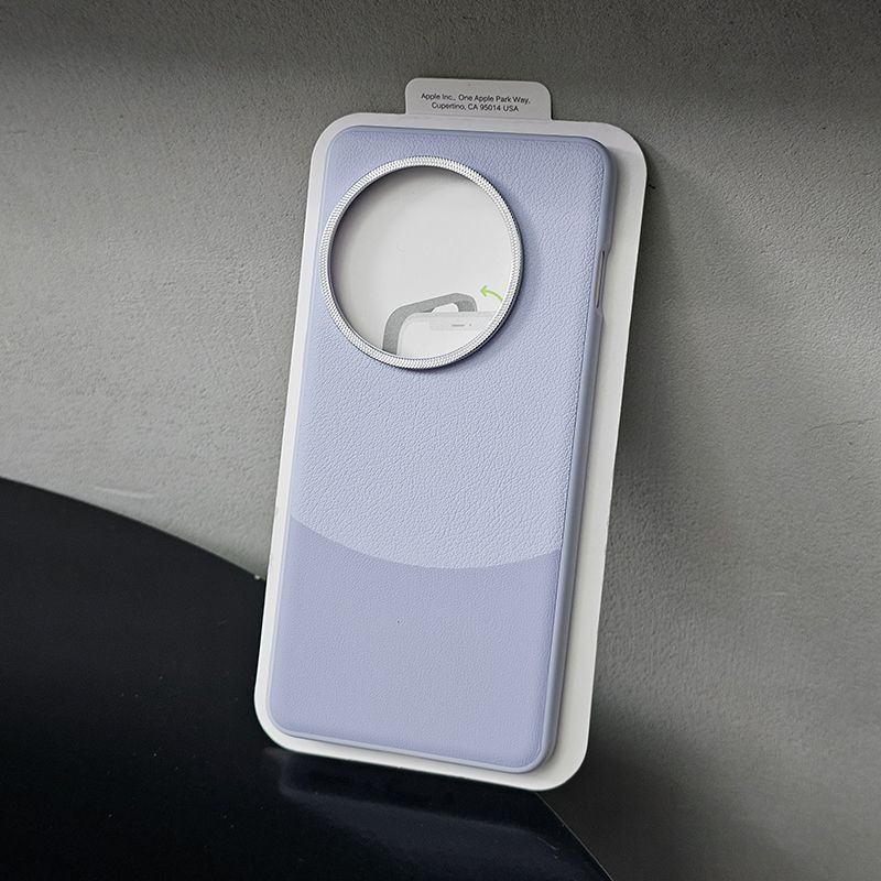 Adatto per OnePlus 13/12/ace3 Custodia per cellulare, Custodia rigida con cuciture in pelle liscia con struttura in metallo per uomini e donne_voghion.com