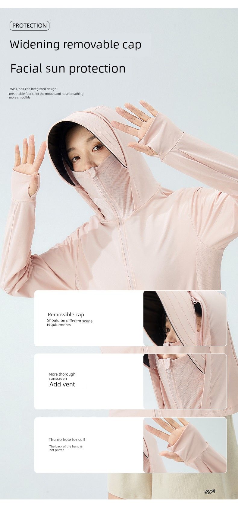 Wassup Cpo Female Summer Breathable Sun Protection Clothing_voghion.com