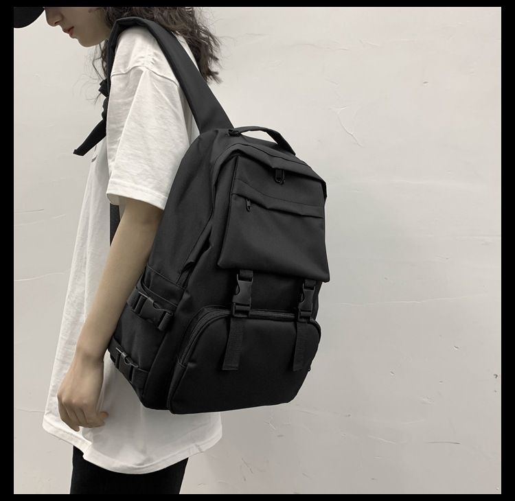 Workwear high-capacity for women Korean version high school Harajuku ulzzang college student versatile men's backpack_voghion.com