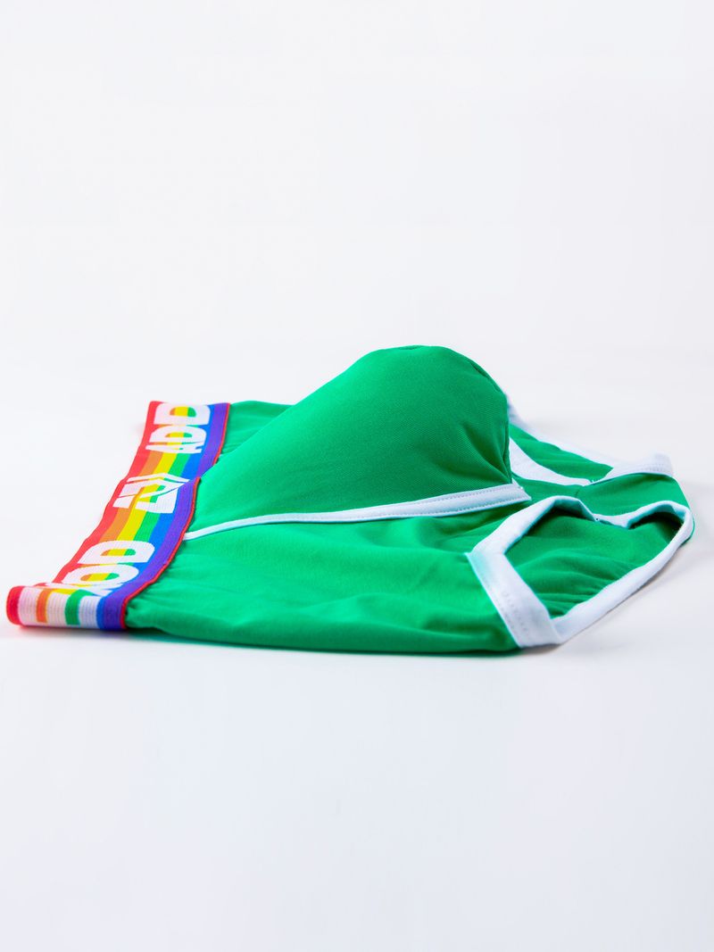 KSS/SECRET 6er-Pack mehrfarbige Boxershorts in Übergröße mit Regenbogenbund und mitteltiefem Bund für Herren_voghion.com