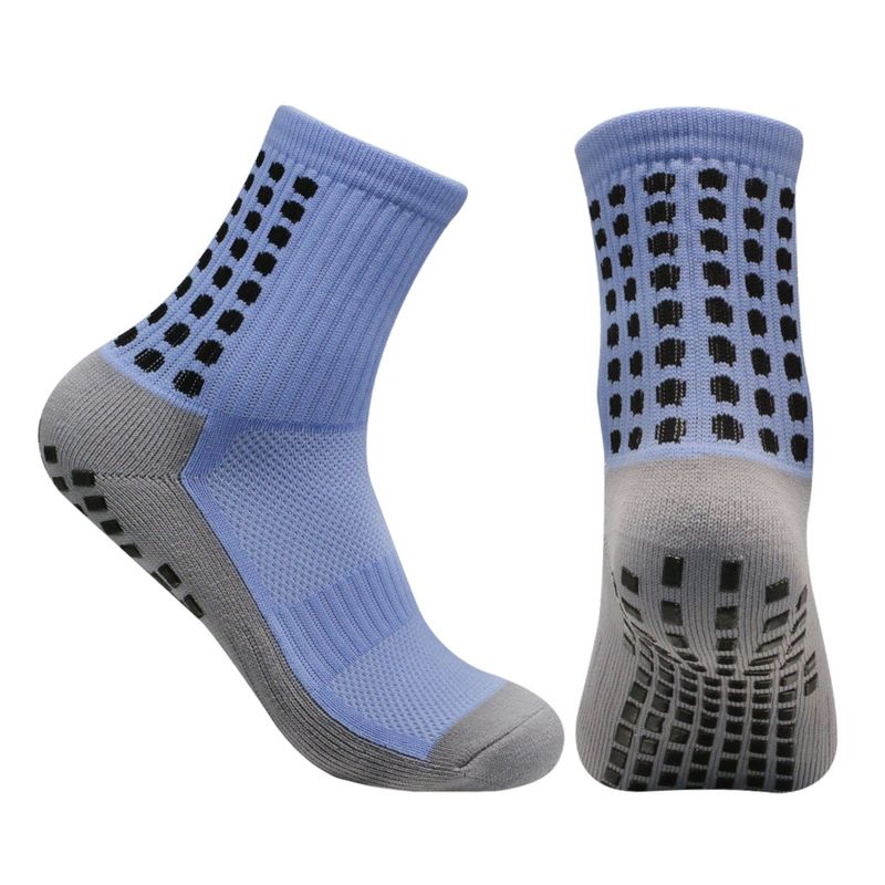Sporta zeķes, futbola zeķes, biezas, ar dvieli apakšmalu, neslīdošas zeķes, skriešanas zeķes, basketbola zeķes, riteņbraukšanas zeķes, vidēja izmēra caurulītes, punktētas jogas zeķes_voghion.com