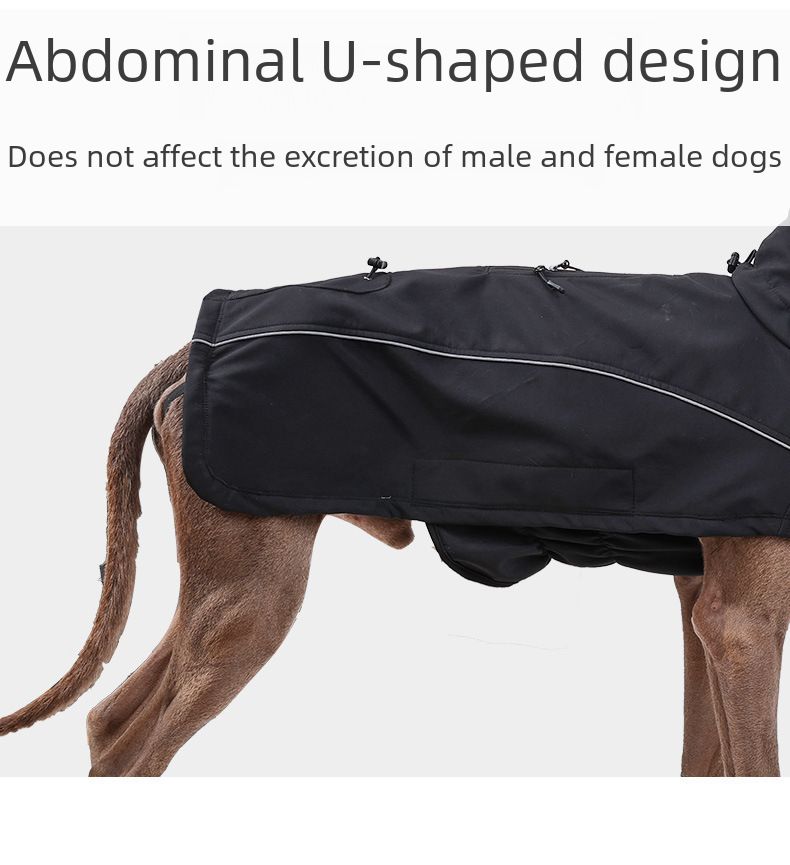 Amazon neue warme Haustierkleidung wasserdichte verdickte Hundekleidung weiche Outdoor-Jacke Haustier-Hundekleidung_voghion.com