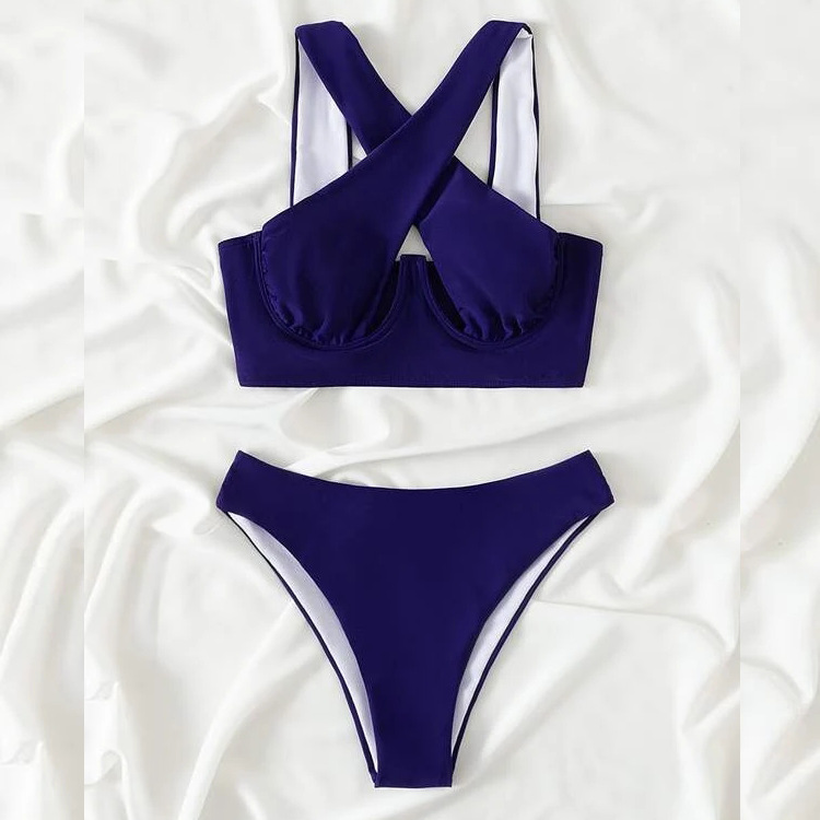 Women's swimsuit two-piece swimsuit_voghion.com