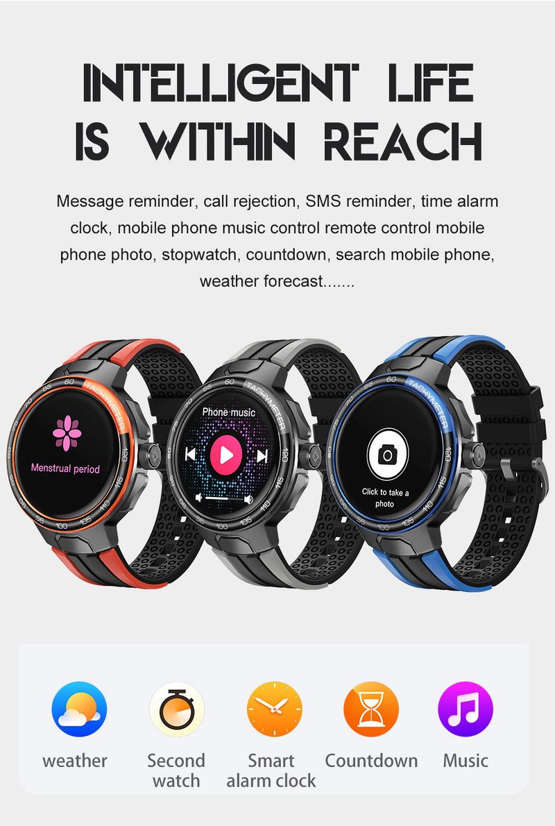 Özel Akıllı Saat Bluetooth Çağrı Kodlayıcı NFC Su Geçirmez Adımsayar Uzaktan Kumandalı Kamera Bileklik_voghion.com