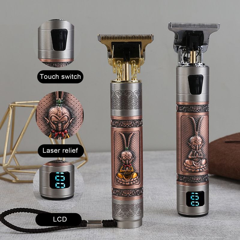 Ruixingst Electric Clipper Keep Sharp USB Charging T-type Cutter Head Digital Electric Hair Clipper For Trimming_voghion.com