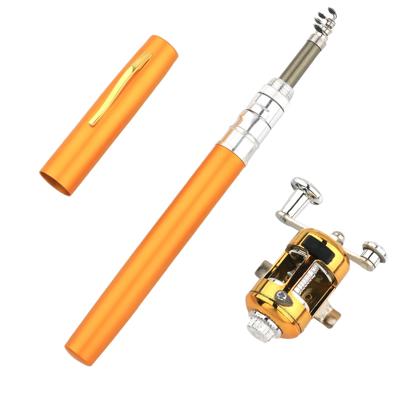 Meiyu Pen Style Mini Ice Pocket Raft Canna da pesca portatile da regalo 1 m A-P_voghion.com
