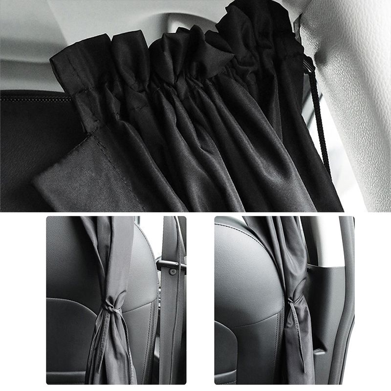 Tende divisorie per auto, parasole da viaggio, privacy, tenda divisoria per la privacy dell'auto, tende staccabili per la notte, campeggio, finestrini dell'auto, Coche_voghion.com