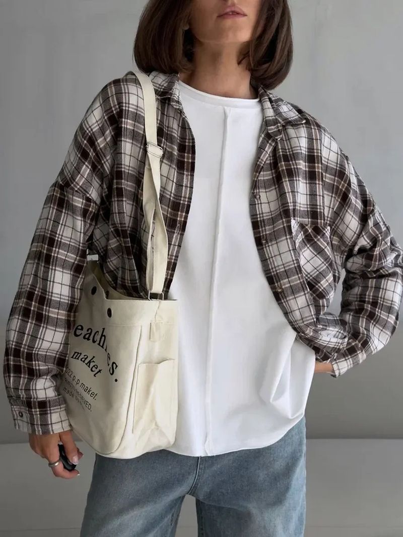 Abbigliamento da donna T-shirt a maniche lunghe in cotone effetto consumato Top oversize in morbida maglia Loopwheel da donna - Bianco, Nero, Rosa, Verde, Rosa_voghion.com