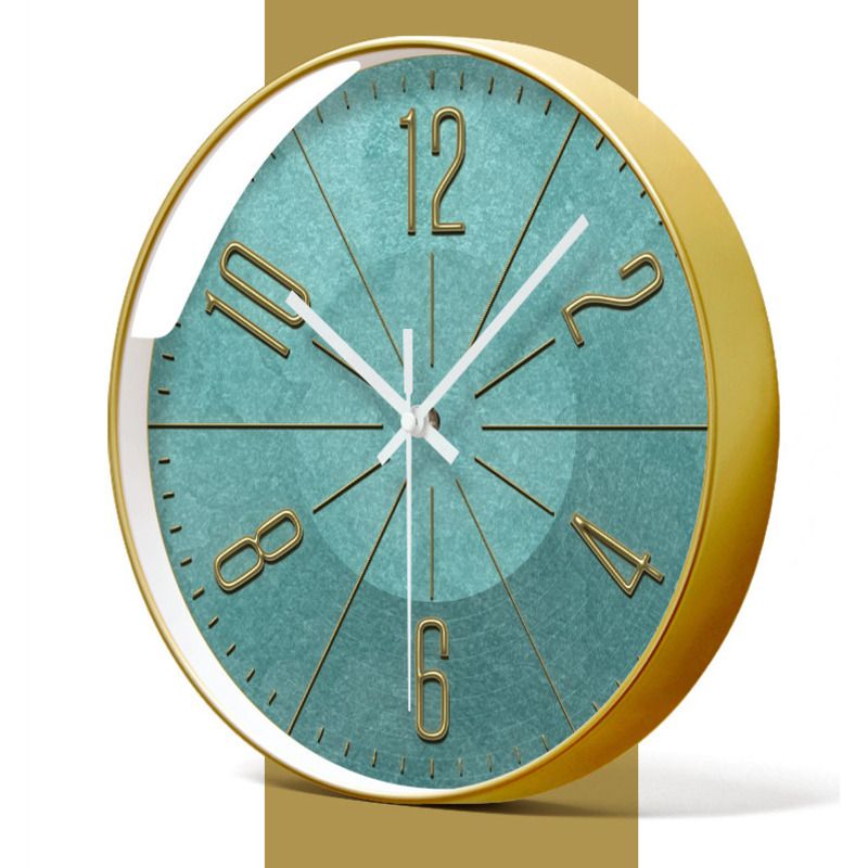 Yipula 7057 Orologio da parete in quarzo nordico per camera da letto, soggiorno, moderno, semplice, creativo_voghion.com