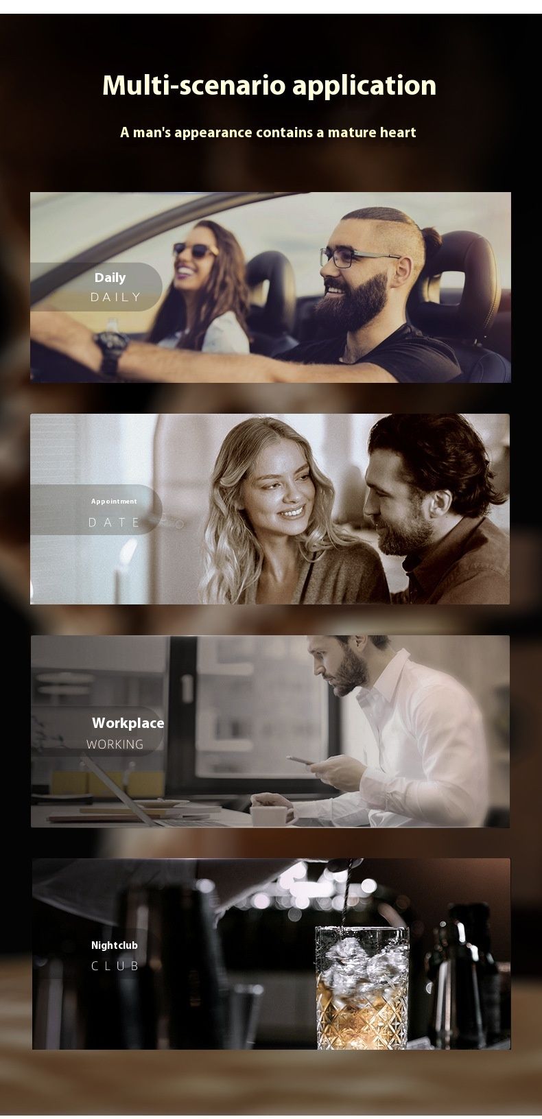 Nov parfum DF Visokokakovosten moški parfum Dolgotrajna dišava Zunanja trgovina Čezmejna dišava iz ebenovine in agarovega lesa Gulong Parfum_voghion.com