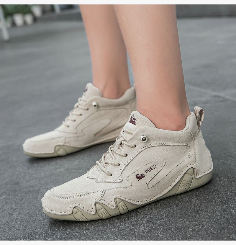 High-top Large-size Women's Shoes First-layer Leather Women's Martin Boots Short Boots Sports And Leisure Shoes Versatile Leather Boots_voghion.com