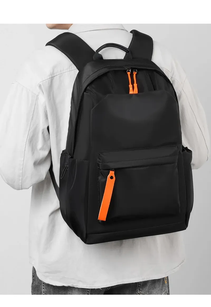 Einfarbig gewaschen business pendler dators mugursoma männlichen hipster student tasche_voghion.com