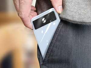 Support de téléphone rotatif à 360° fin – Support universel en alliage d'acier pour iPhone et Samsung (vertical/horizontal, ultra-fin et facile à transporter, noir)_voghion.com