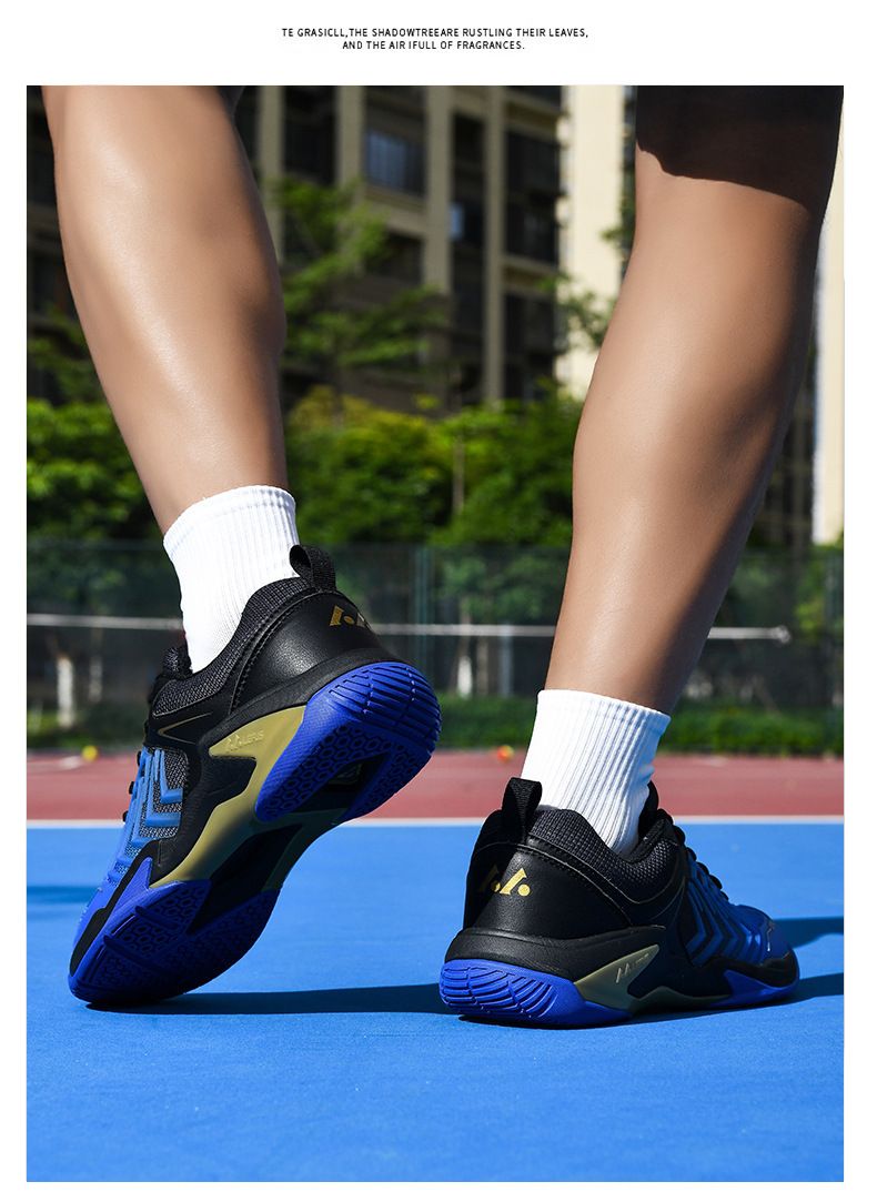 Couples outdoor badminton shoes Summer breathable sports shoes men's and women's lightweight feathered table tennis shoes_voghion.com