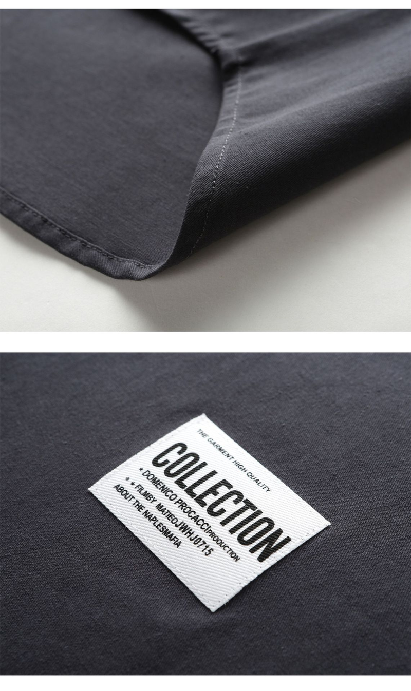2024 Primavera e autunno nuova camicia di cotone da uomo primavera e autunno casual formale abbigliamento giacca larga in puro cotone tinta unita manica lunga fodera_voghion.com