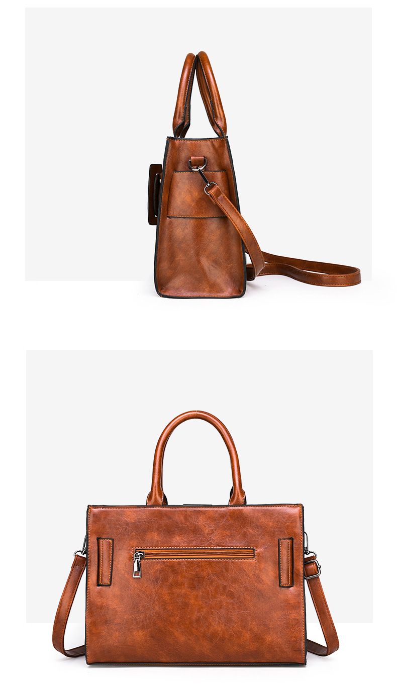 Frauen 2023 Neue Stil Brief Muster Tragbare Einzelne Schulter Tasche Geprägte Hohe Kapazität Umhängetasche_voghion.com