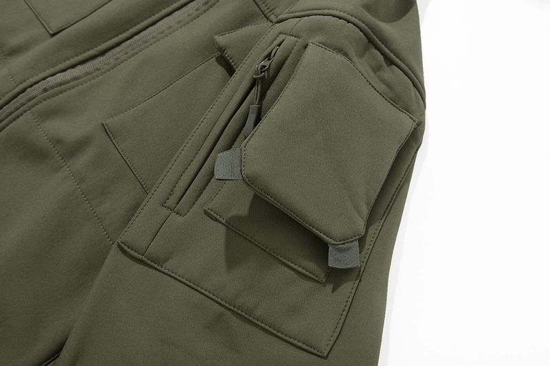 Men’s Softshell Jacket – Tactical Camo Windbreaker With Fleece Lining (S-3XL, 7 Colors)_voghion.com
