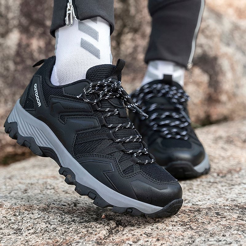 Neu Anti-spritzwasser Mid-top Warme Outdoor Wanderschuhe Wanderschuhe_voghion.com