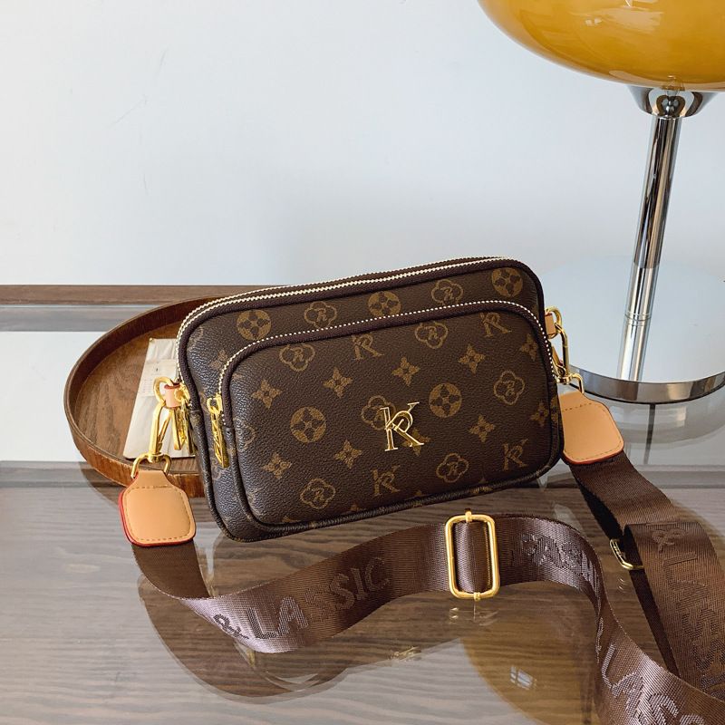 Borsa a tracolla versatile quadrata piccola elegante alla moda, con stampa colorata, per donne, 2025, di alta qualità_voghion.com