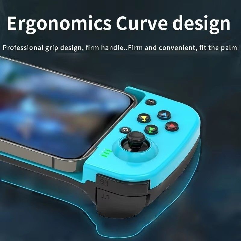 Controller per gamepad mobile Joystick per giochi Bluetooth wireless compatibile con Android e iOS Modalità 2.4G Connessione Bluetooth_voghion.com