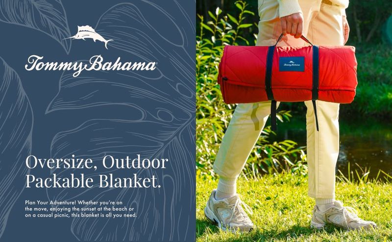 Bahama Outdoor Su Geçirmez Piknik Battaniyesi Hafif ve Taşınabilir Tasarım, Taşıma Askısı ile – Plaj, Park ve benzeri yerler için mükemmel_voghion.com