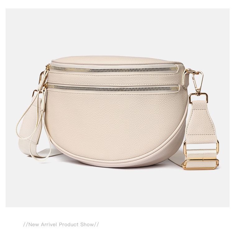 Nuova borsa a tracolla da donna del 2025 con tracolla larga, alla moda, alla moda, monospalla, casual, versatile._voghion.com