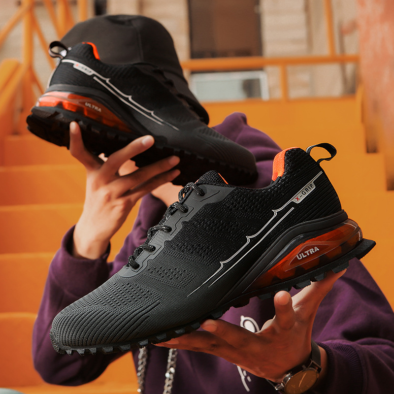 Men's Comfortable Sneakers Work Air Cushioned Shoes Hiking Sports Shoes Men's Hiking Shoes_voghion.com