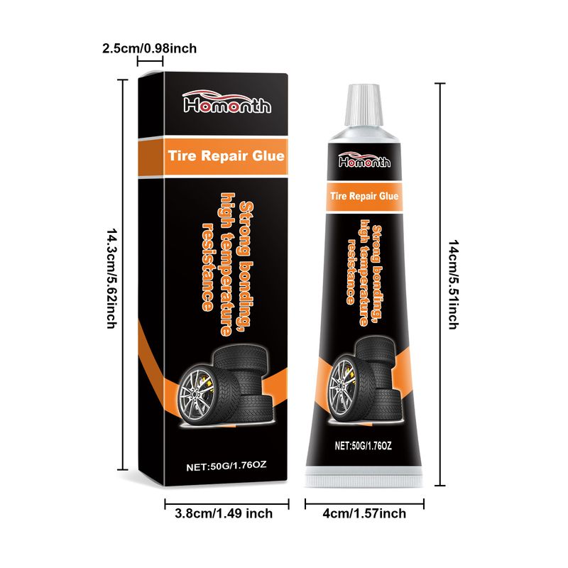 Klebstoff fir Autosreifen, waasserdicht Klebstoff fir Pneuen, Rëssreparatur, Dichtstoff fir Pneuen_voghion.com