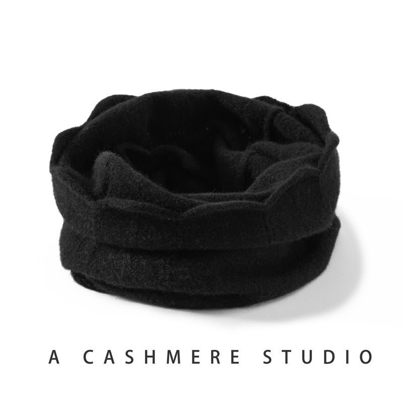 Kaschmirpullover für Herbst und Winter, Kälteschutz, Strickschal, leicht, wärmend, Halswärmer, auf Lager_voghion.com