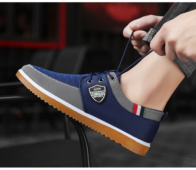 Men's Classic Beijing Cloth Shoes - Breathable Anti-Slip Work Shoes With Rubber Sole For Spring/Autumn - Comfortable Casual Kung Fu Shoes For Dad_voghion.com