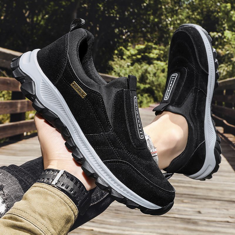 Spring And Autumn New Men's Sports Casual Large Size Couple Style Unisex Outdoor Hiking Running Shoes_voghion.com