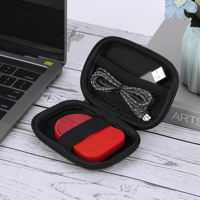 Drahtlose Mäuse 3 Einstellbare DPI Mini Kapazitive Tragbare Stille Maus Wiederaufladbare Mit USB Receiv Für Laptop PC_voghion.com