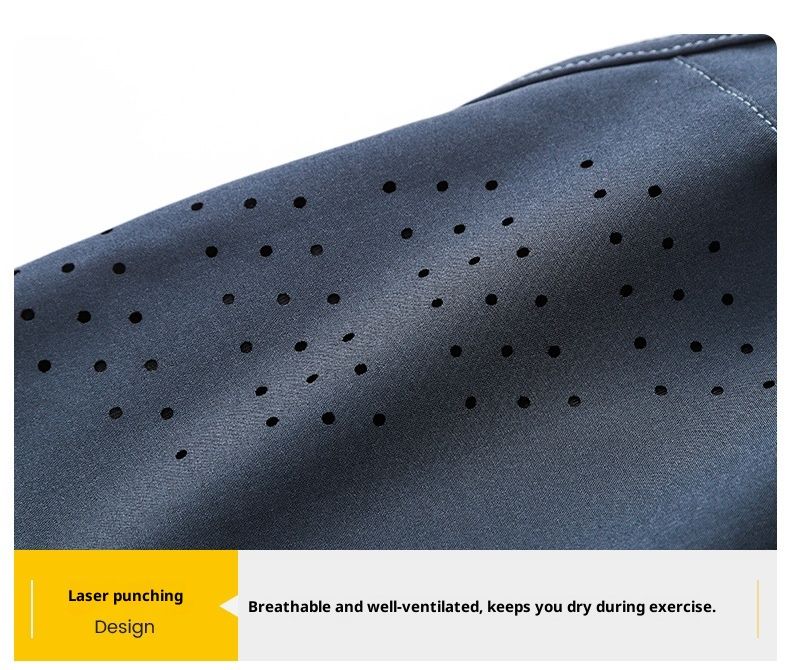 RenMou Men's Sports Running Marathon Track Loose Three-Quarter Quick-Dry Inner Lining Anti-Exposure Double-Layer Fitness Shorts_voghion.com