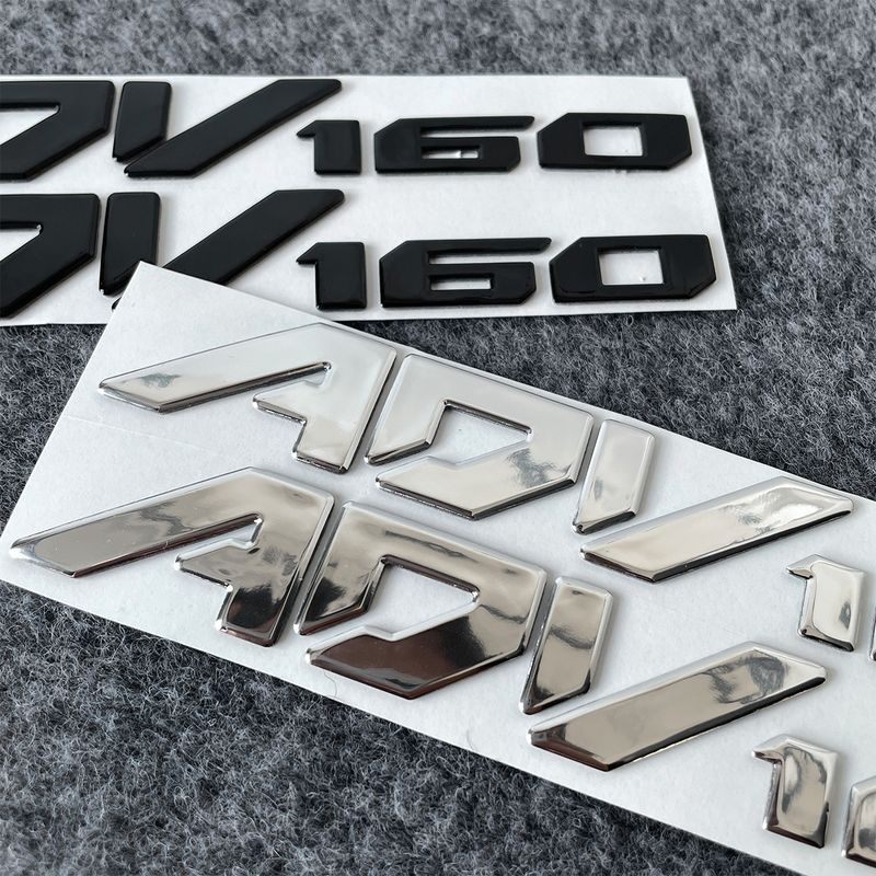 Geeignet für Honda ADV 160 Motorrad 3D Stereoscopic Soft Adhesive Wasserdicht Modifikation Karosserie Dekorativer Aufkleber_voghion.com