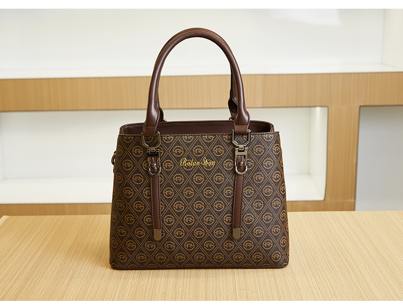 Bolso de mano clásico y elegante para mujer, novedad de 2024, bolso de mano ligero de lujo de gran capacidad, bolso de viaje informal y versátil_voghion.com