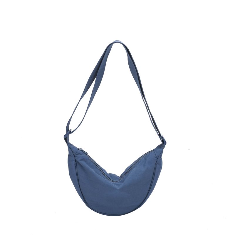 Borsa a tracolla in nylon con motivo a gnocchi, stile U Home Fitting Room, per studenti, stile da donna_voghion.com