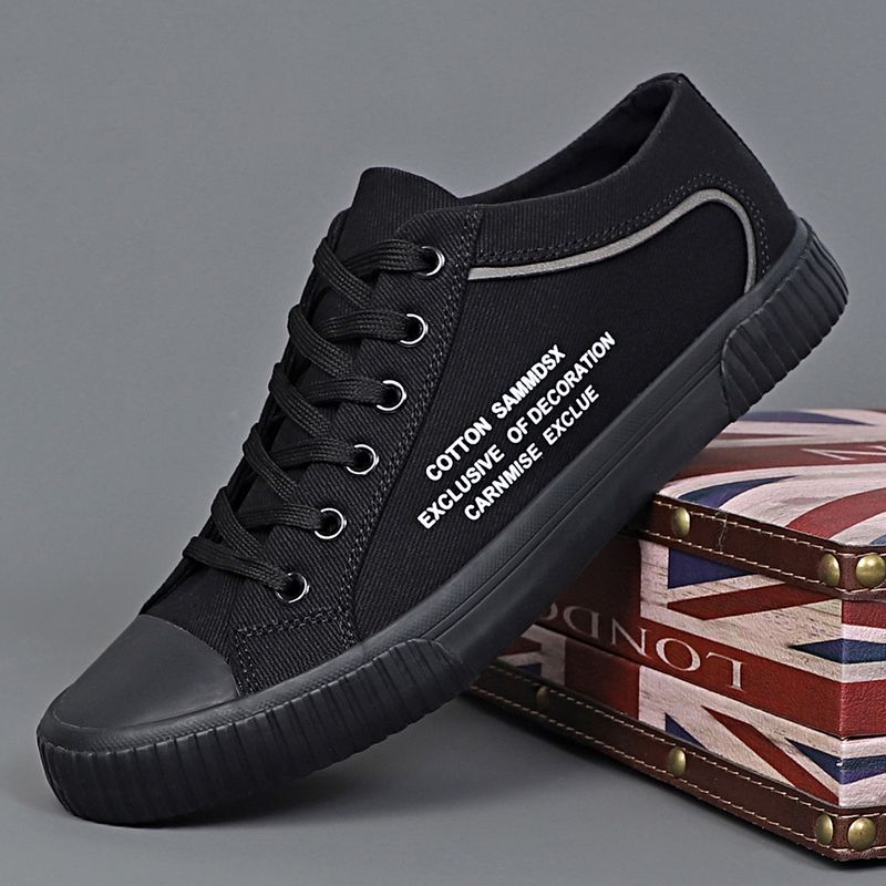 Summer New Men's Lace Up Canvas Shoes, Classic, Versatile, Breathable, Casual, Youthful, Fashionable, Soft And_voghion.com