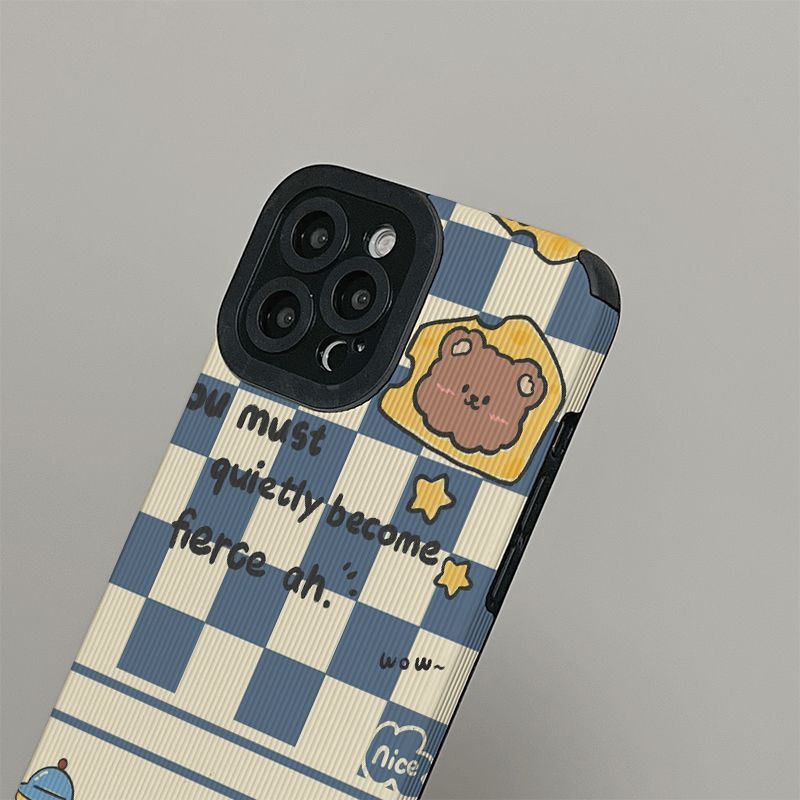 Bär Plaid 11 14 Handyhülle 13 Für Frauen IPhone 12 Kompatibel 6s/8 Plus Trendy Pro Max_voghion.com