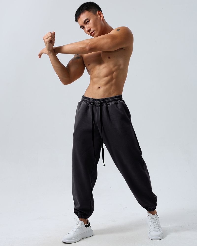 Men's Athletic Jogger Pants With Drawstring Waist - Stretchy Comfortable Workout Running Training Trousers For Gym Outdoor Casual Wear_voghion.com