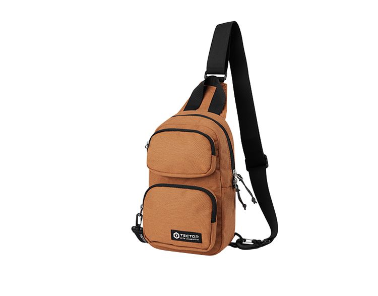 Tantuo Outdoor Single-Shoulder Chest Large Pocket Giant Can Hold Stylish Simple Versatile Men And Women Pure Color_voghion.com