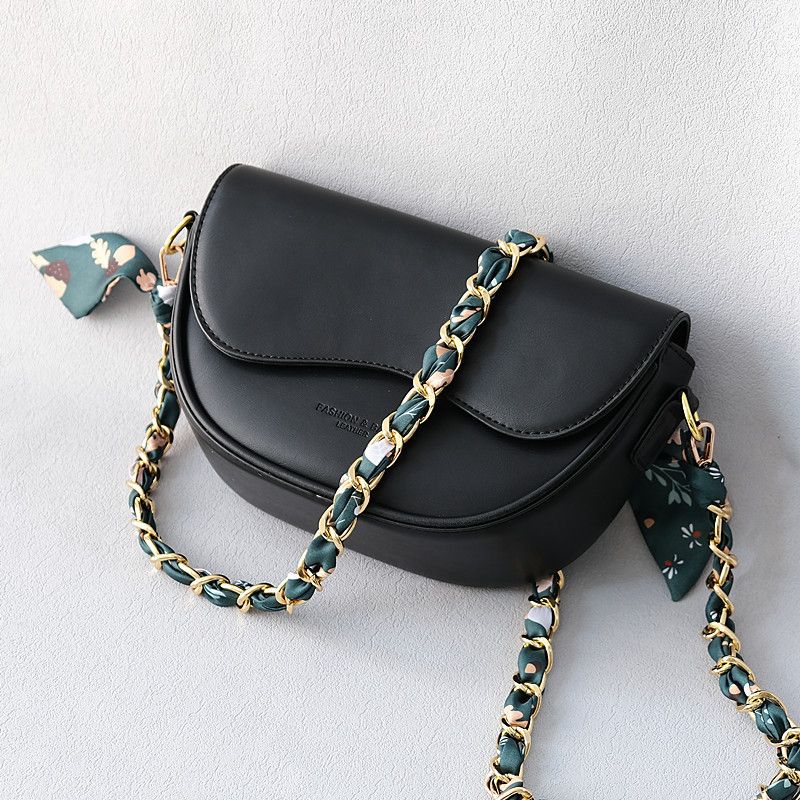 Moda Nuova Sciarpa Versatile in Seta Lunga Primavera Estate Borsa Tracolla Accessori Borsa Tracolla Catena per Telefono_voghion.com