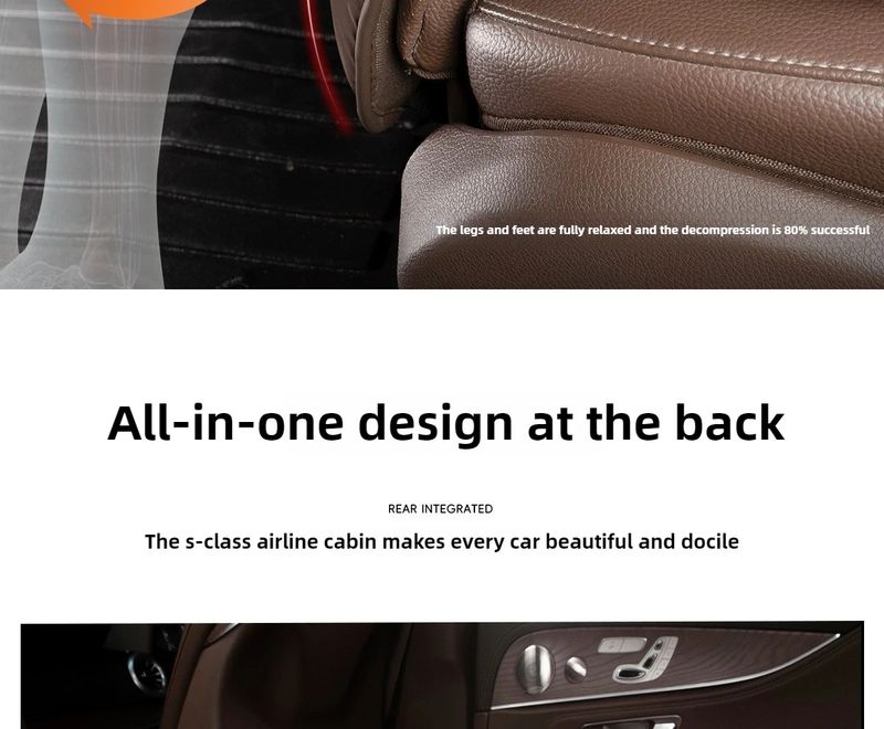 NAPPA Leder Kissen Auto Beine Unterstützung Erweiterung Weiche Abdeckung Für Xpeng /BYD/ Chery/Geely Sitz Schutz Pad_voghion.com