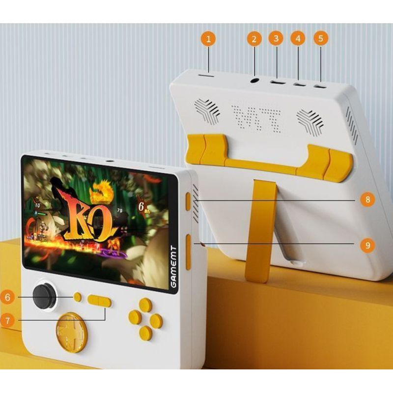 2024 New E5 Game Console Connects To TV Portable With Tens Thousands Of Games IPS HD Large Screen Dual Player Projection_voghion.com