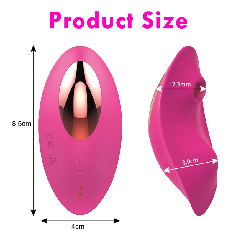 Draagbare Bluetooth vlinderzuigvibrator voor vrouwen Draadloze APP afstandsbediening Trillende slipjes Dild_voghion.com