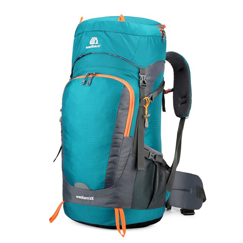 Mochila LazyZoom de nailon para senderismo, deportes al aire libre, trekking y camping, 55+10 l, con funda impermeable._voghion.com