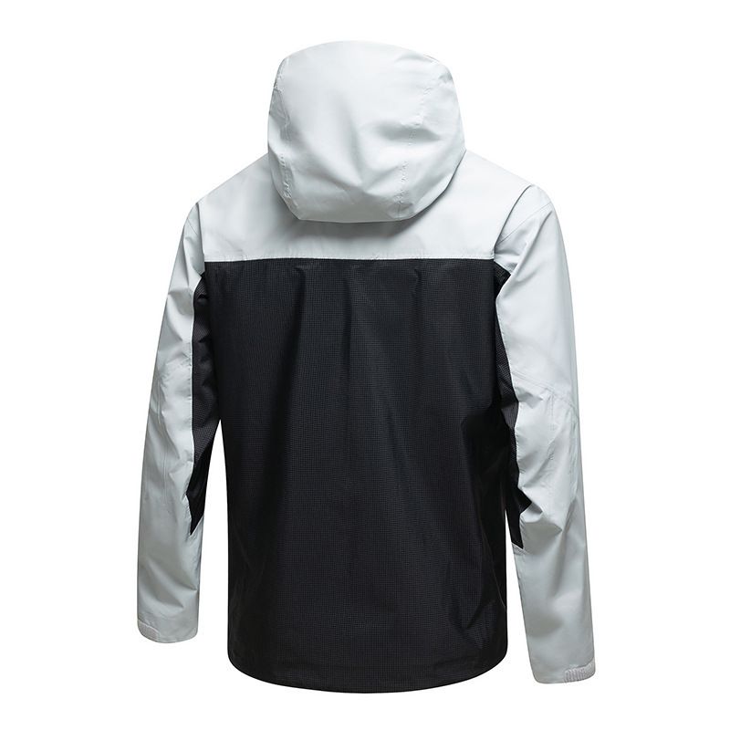 New Spring Autumn Loose Windproof Waterproof Jacket For Men And Women, Lightweight Laminated Hard Shell Coat_voghion.com